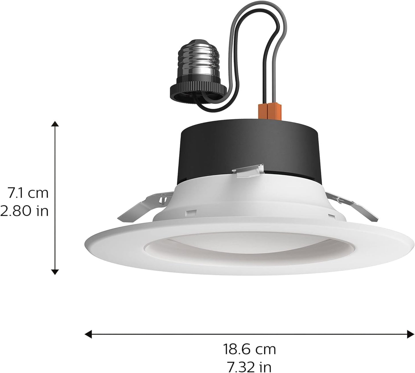 Philips Hue Smart 5/6 Inch LED Downlights, Color-Changing Recessed Lighting, 6 Pack,1100LM, Control with Hue App, Compatible with Alexa, Google Assistant, and Apple HomeKit