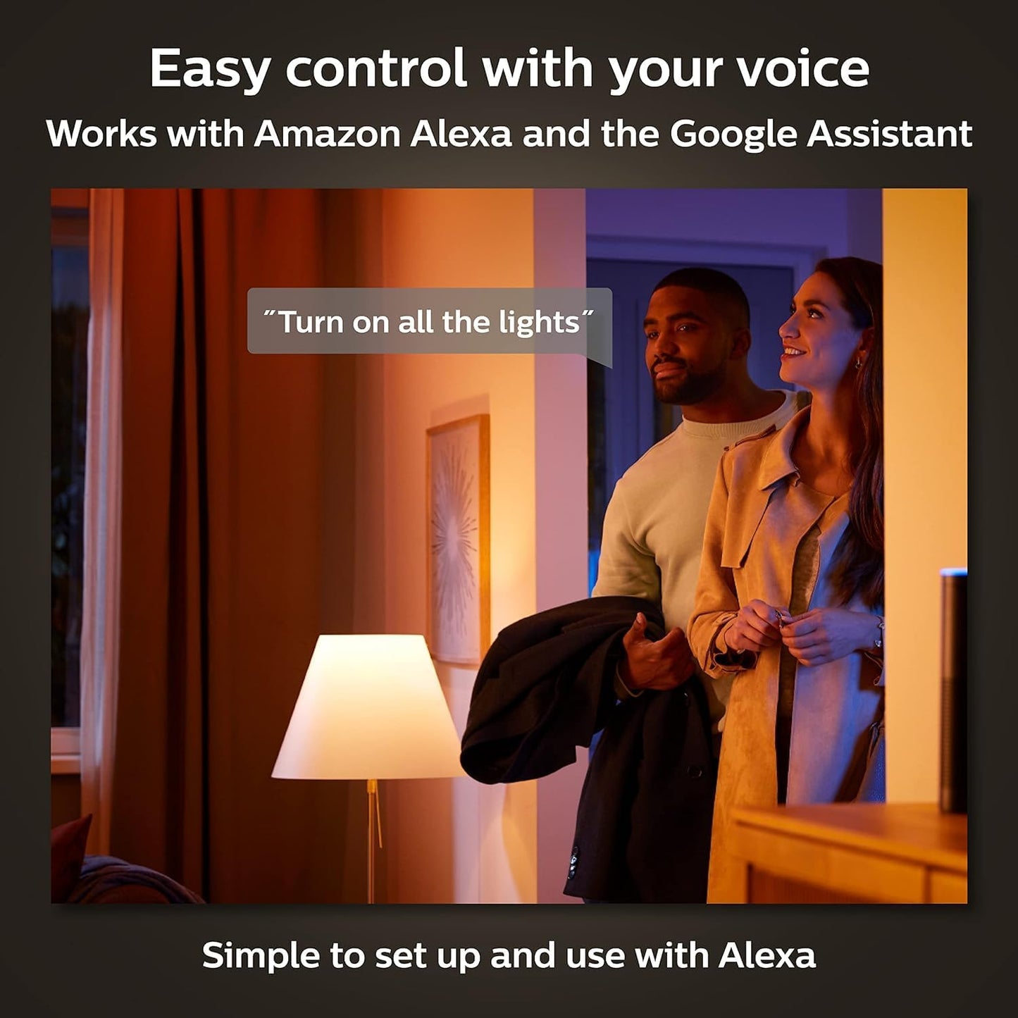 Philips Hue Smart 5/6 Inch LED Downlights, Color-Changing Recessed Lighting, 6 Pack,1100LM, Control with Hue App, Compatible with Alexa, Google Assistant, and Apple HomeKit